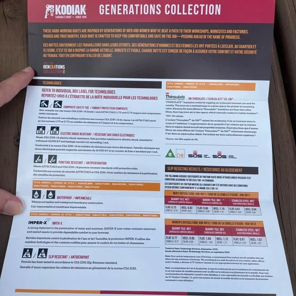 Kodiak Genuine Leather Boots NWT - Picture 15 of 15